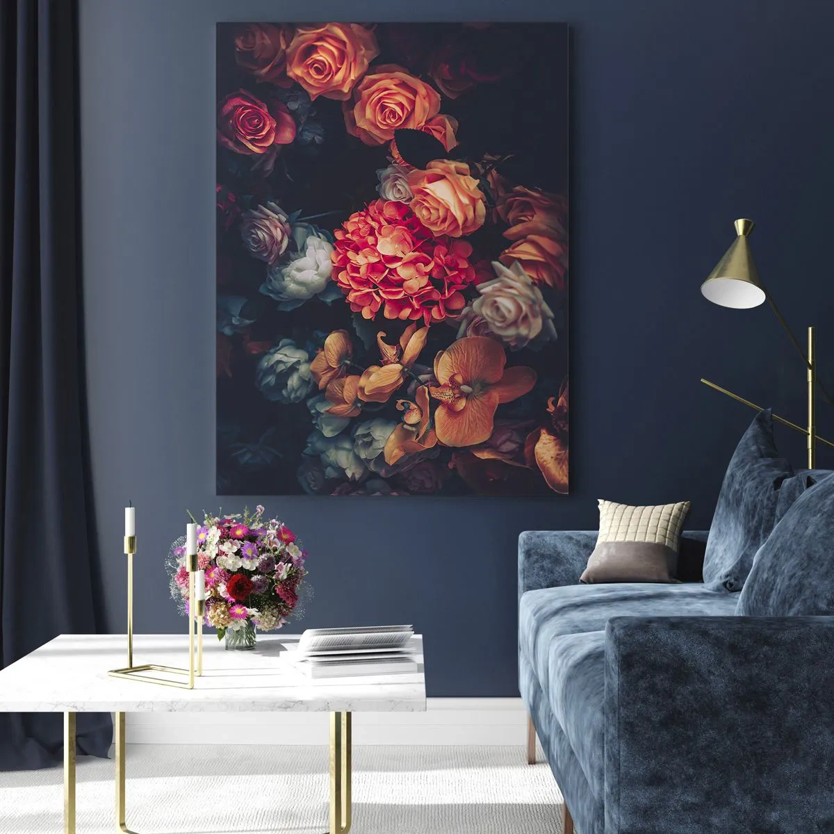 Schilderen op glas - Zoals bij de Hollandse meesters - 50x70 cm