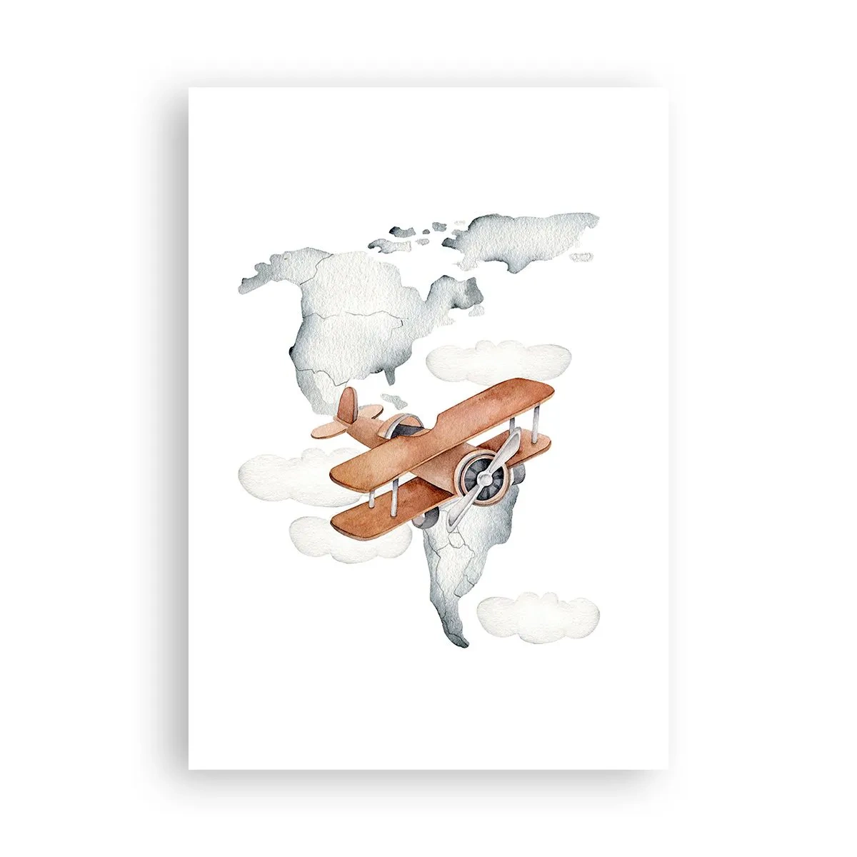 Poster - In een pioniersgeest - 70x100 cm