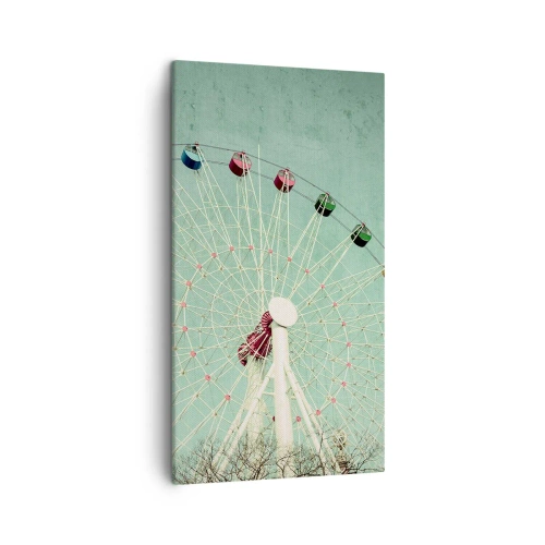 Schilderen op canvas - Wij nodigen u uit om plezier te hebben - 45x80 cm