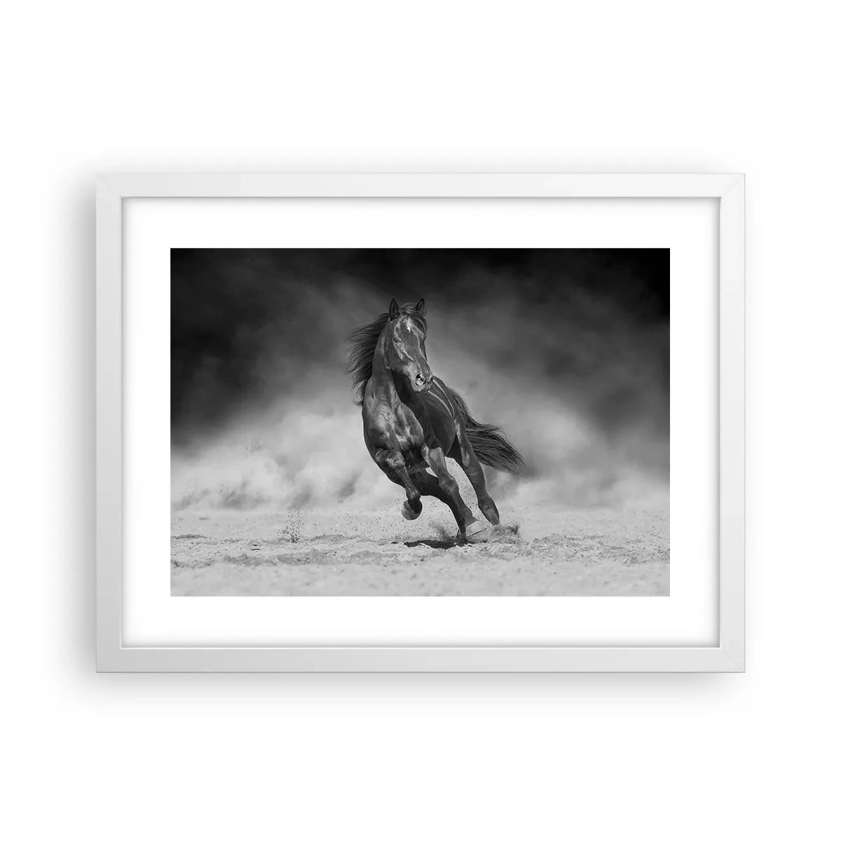 Poster in een witte lijst - De emir zelf waardig - 40x30 cm