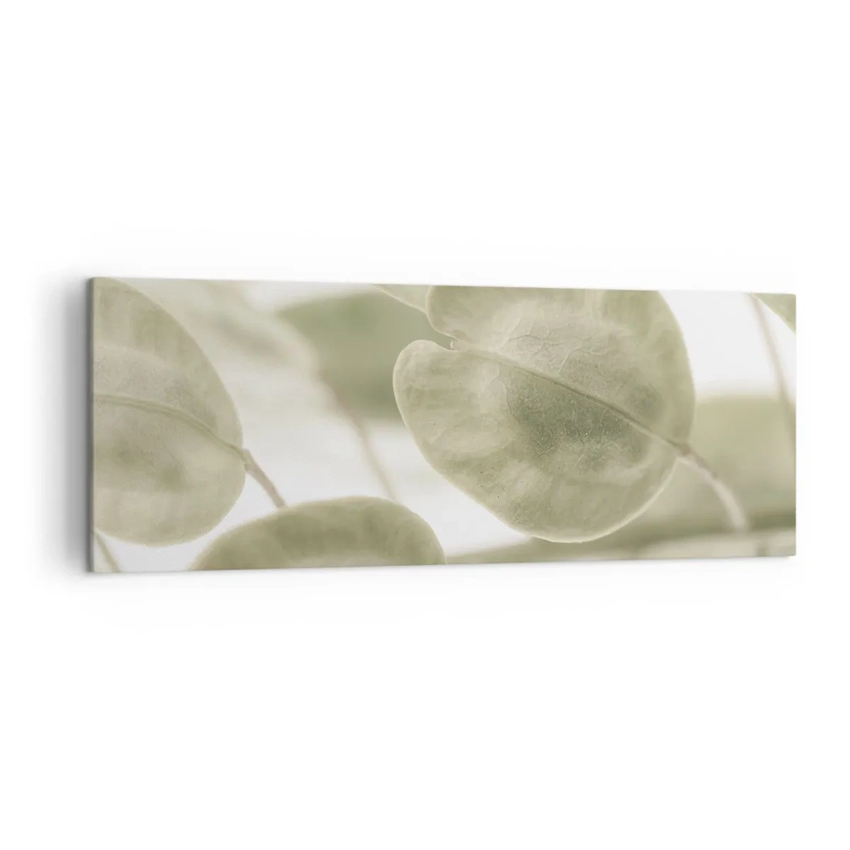 Schilderen op canvas - In het begin waren er bladeren... - 140x50 cm