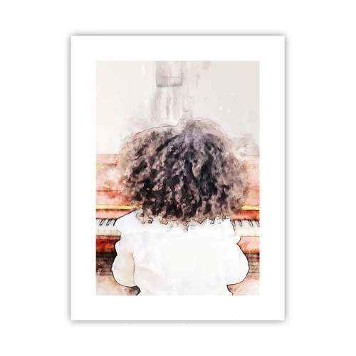 Poster - In de nieuwe wereld - 30x40 cm