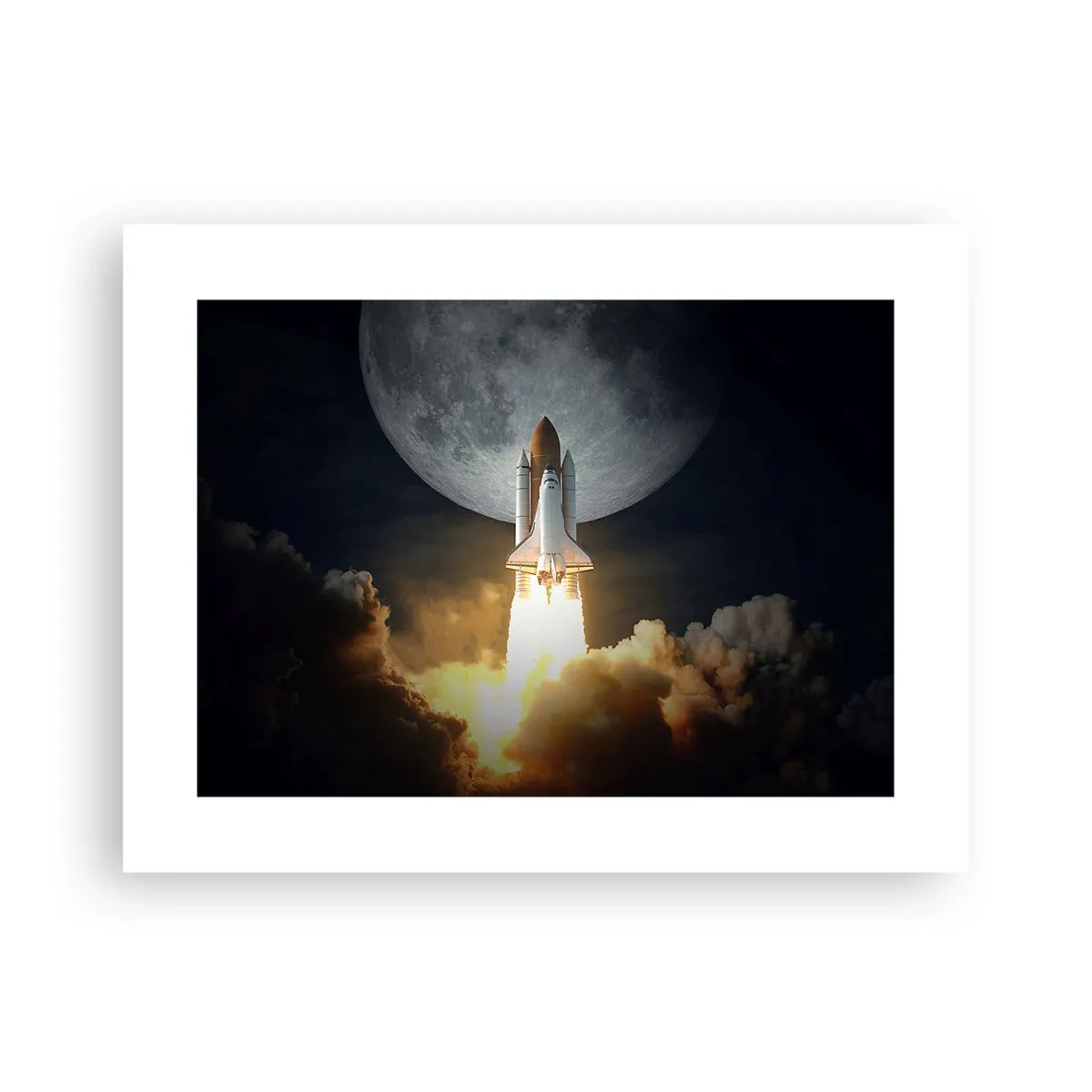 Poster - Het begin van een onaards avontuur - 40x30 cm