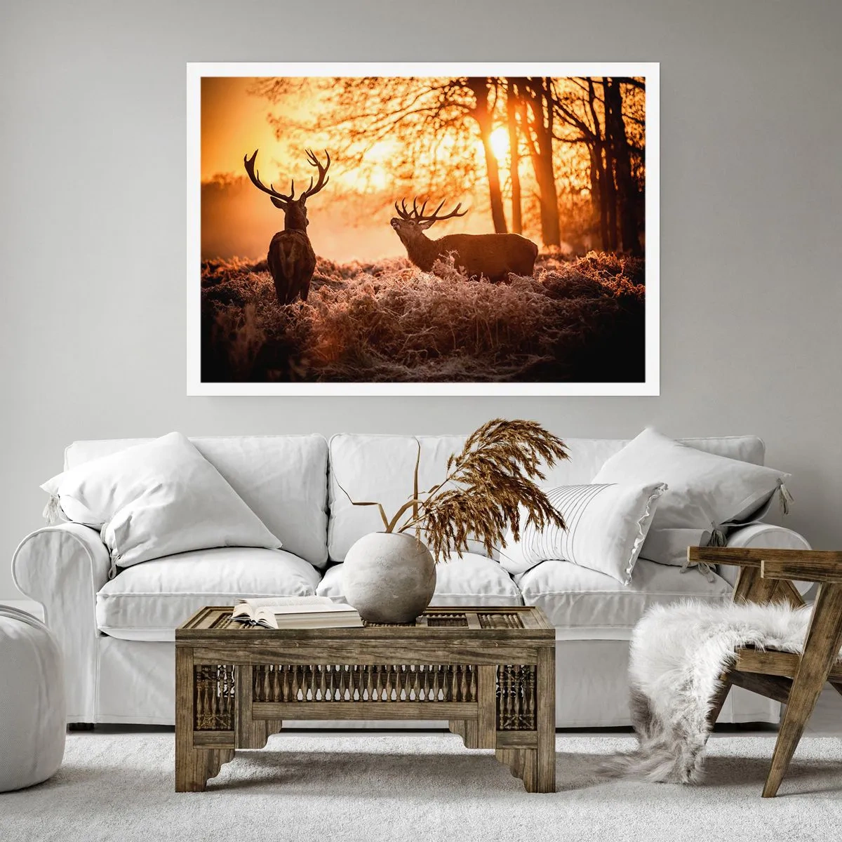 Poster - De droom van een jager - 70x50 cm