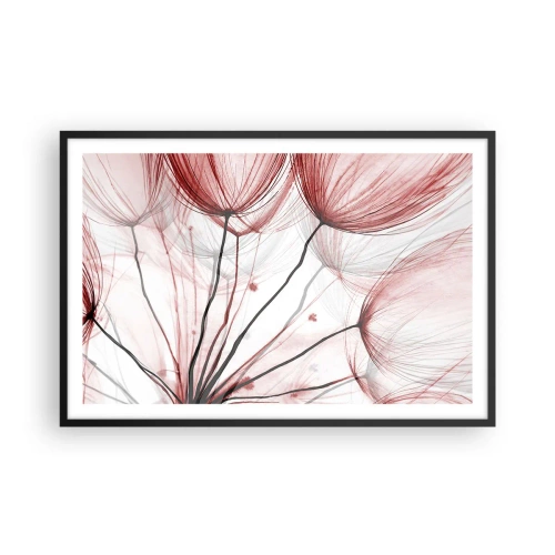 Poster in een zwarte lijst - Vóór het vertrek - 91x61 cm