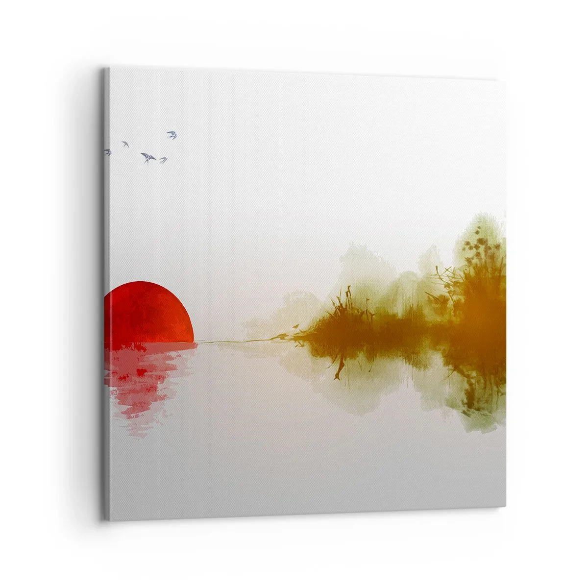 Schilderen op canvas - Een belofte van vrede - 60x60 cm