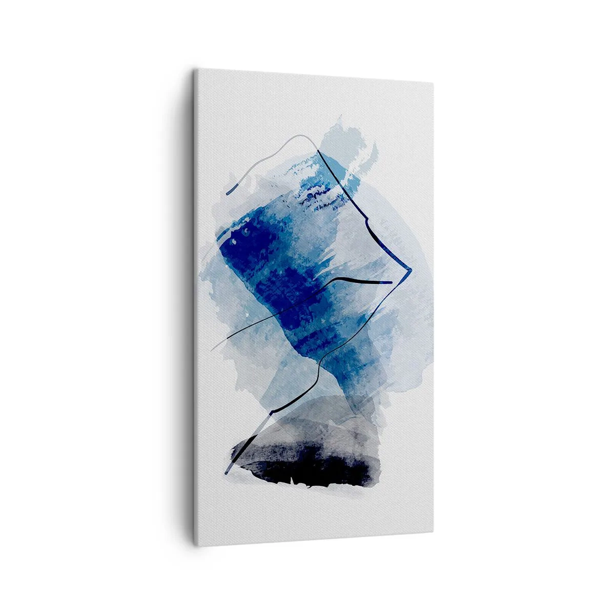 Schilderen op canvas - Ijsberg - 45x80 cm