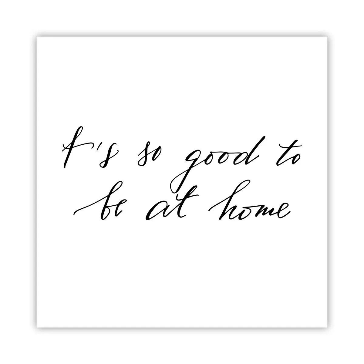 Poster - De hele waarheid - 40x40 cm