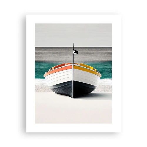 Poster - Op zijn plaats - 40x50 cm