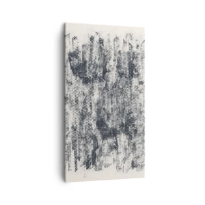 Schilderen op canvas - Mistige compositie - 45x80 cm