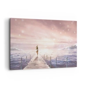 Schilderen op canvas - In het licht van een droom - 120x80 cm