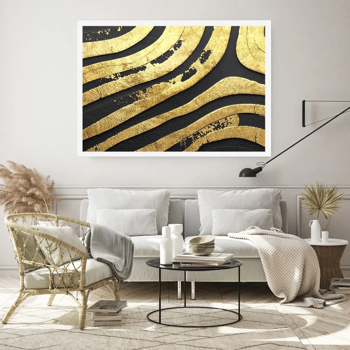 Poster - Alles vloeit - 91x61 cm