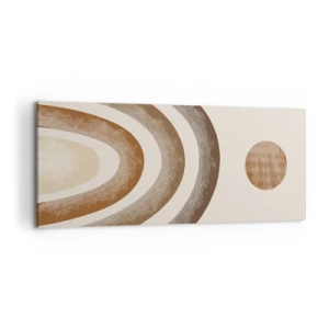 Schilderen op canvas - In een sterrenstelsel ver, ver weg - 100x40 cm