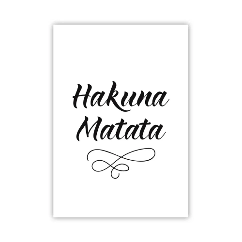 Poster - Beste advies - 70x100 cm