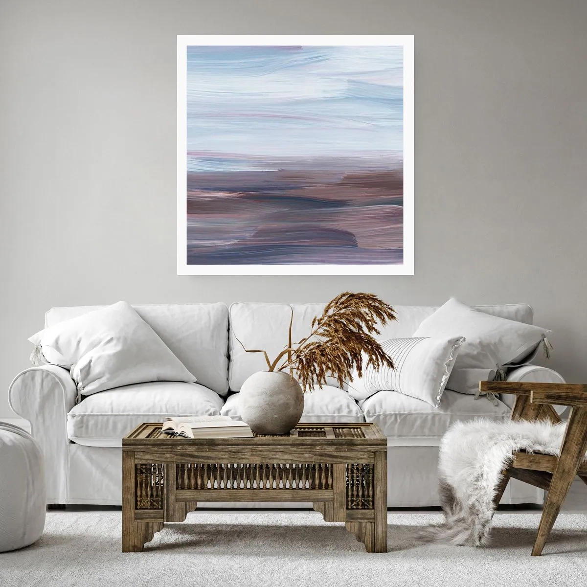 Poster - Elementen: water - 30x30 cm