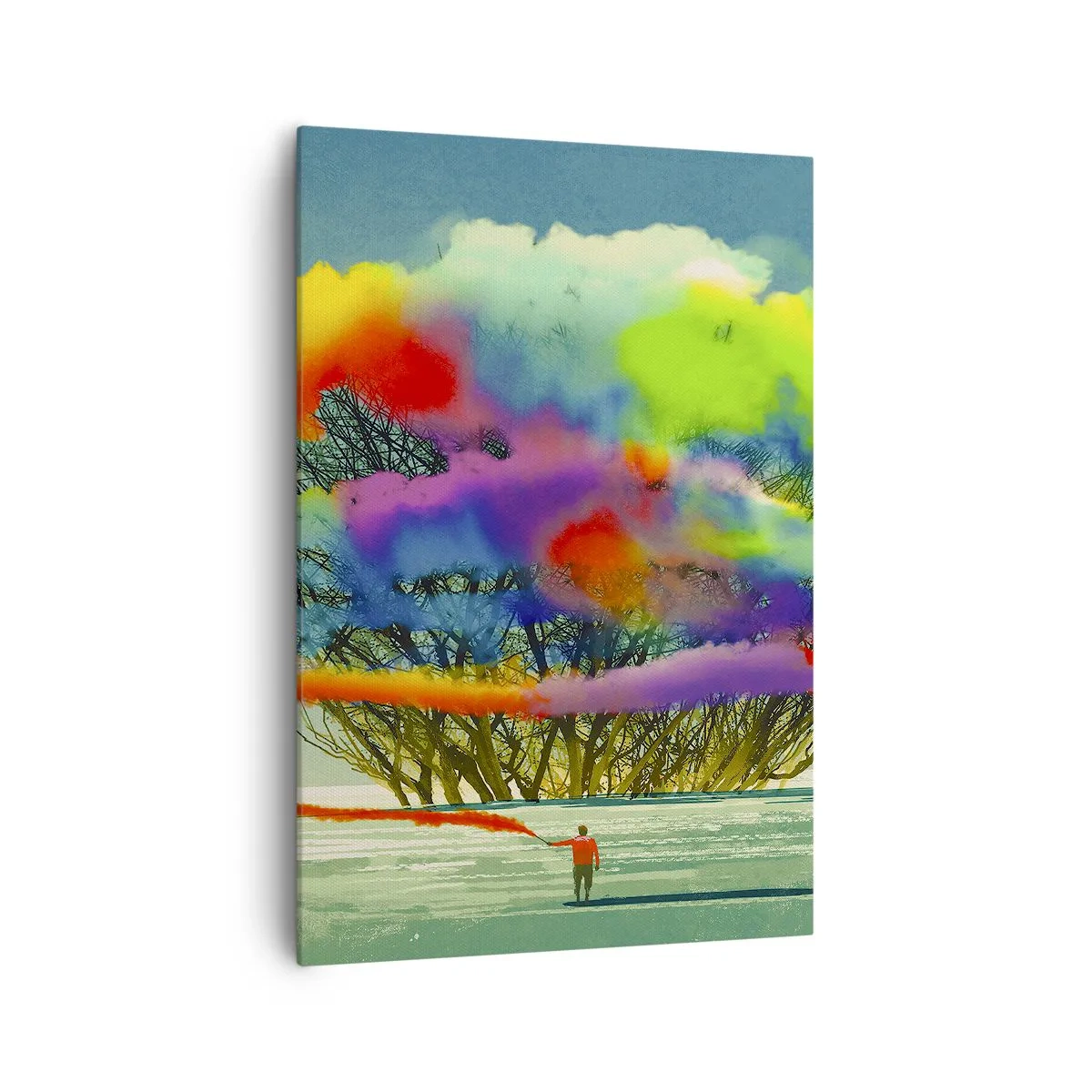 Schilderen op canvas - Breng deze wereld tot leven - 70x100 cm