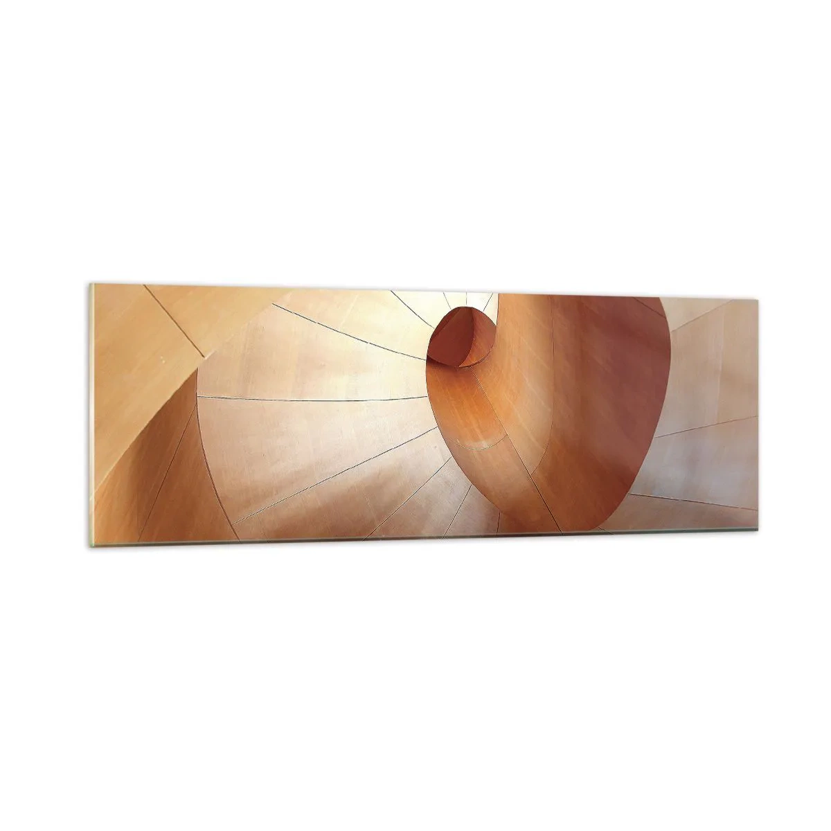 Schilderen op glas - Architecturale serpentijn - 90x30 cm