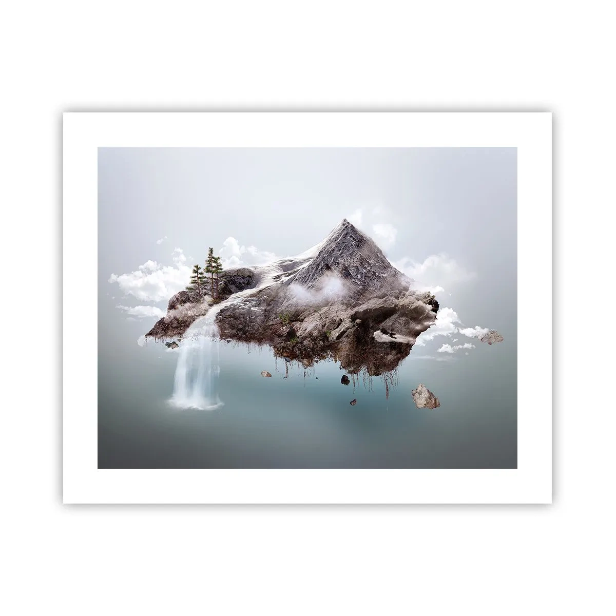 Poster - Gezien met het oog van een surrealist - 50x40 cm