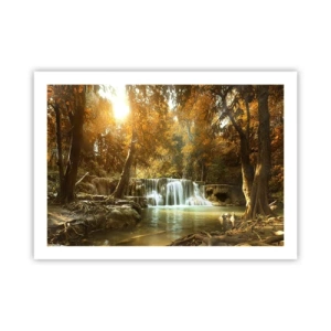 Poster - Park cascade - 70x50 cm