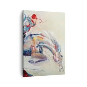 Schilderen op canvas - Hou vol, we vliegen - 50x70 cm