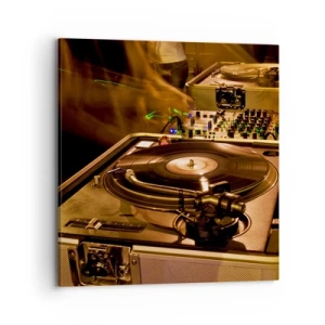 Schilderen op canvas - Voel je de kracht? - 70x70 cm