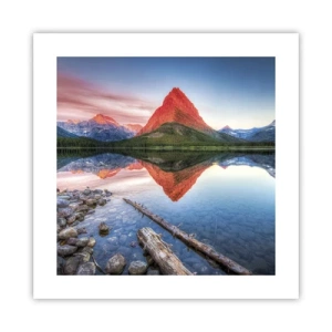 Poster - Warmte en koude - 40x40 cm