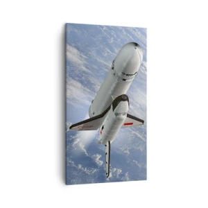 Schilderen op canvas - Kosmische Hemelvaart - 45x80 cm