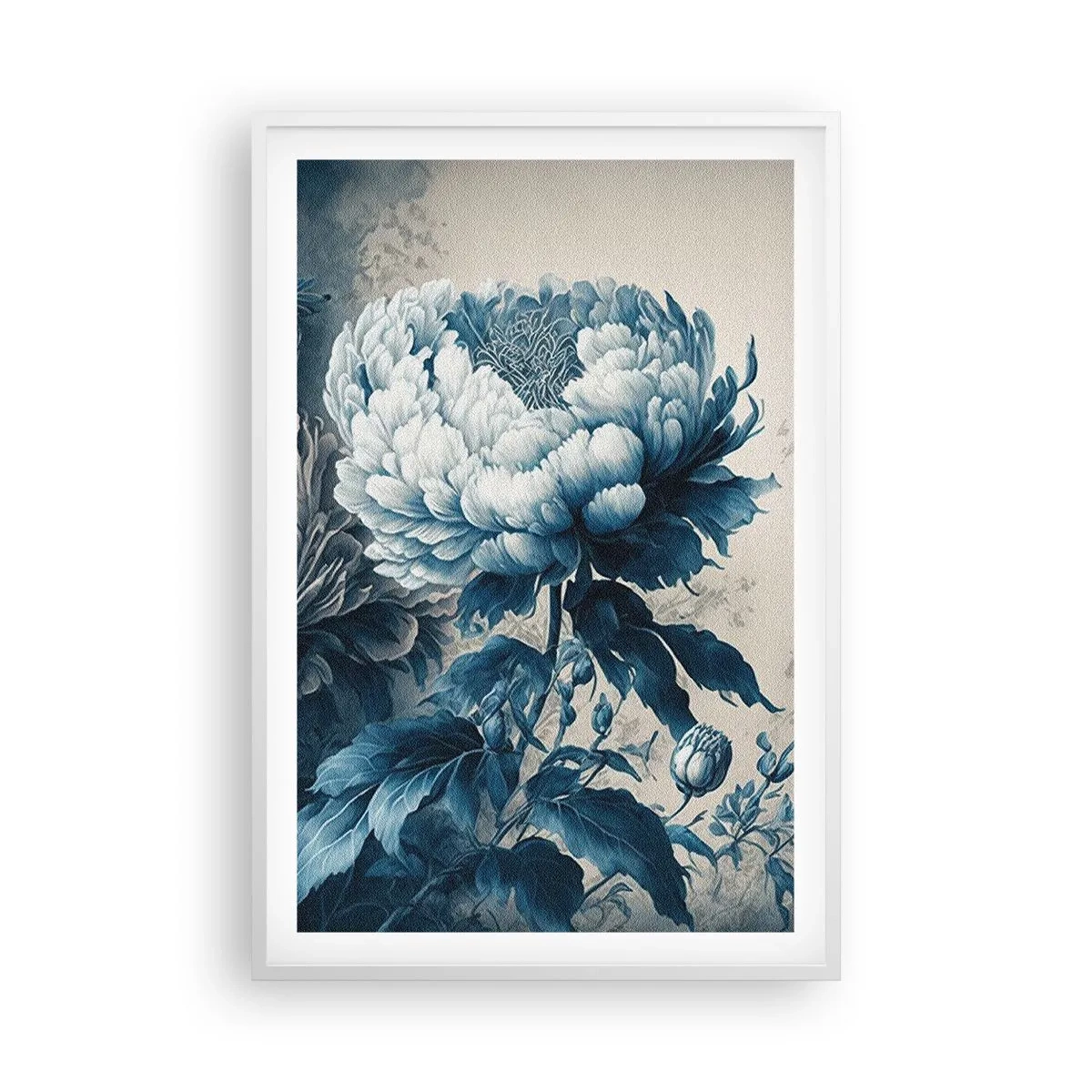 Poster in een witte lijst - Bij elkaar passend paar - 61x91 cm