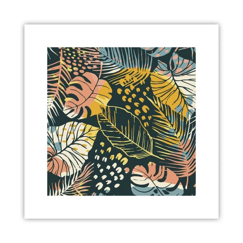 Poster - Lommerrijke fantasie - 30x30 cm