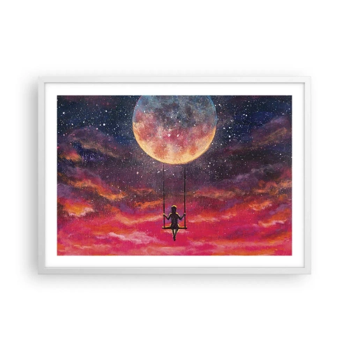 Poster in een witte lijst - Droom - 70x50 cm