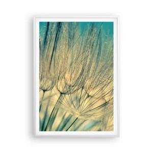 Poster in een witte lijst - In afwachting van de wind - 70x100 cm