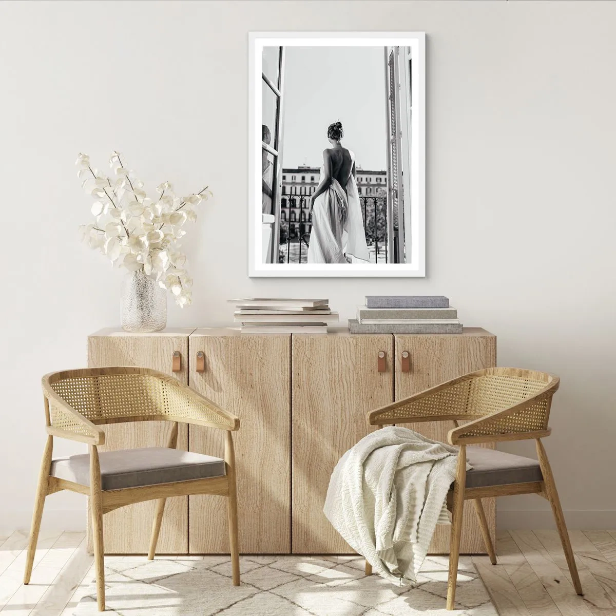 Poster in een witte lijst - De zintuigen wakker maken - 61x91 cm