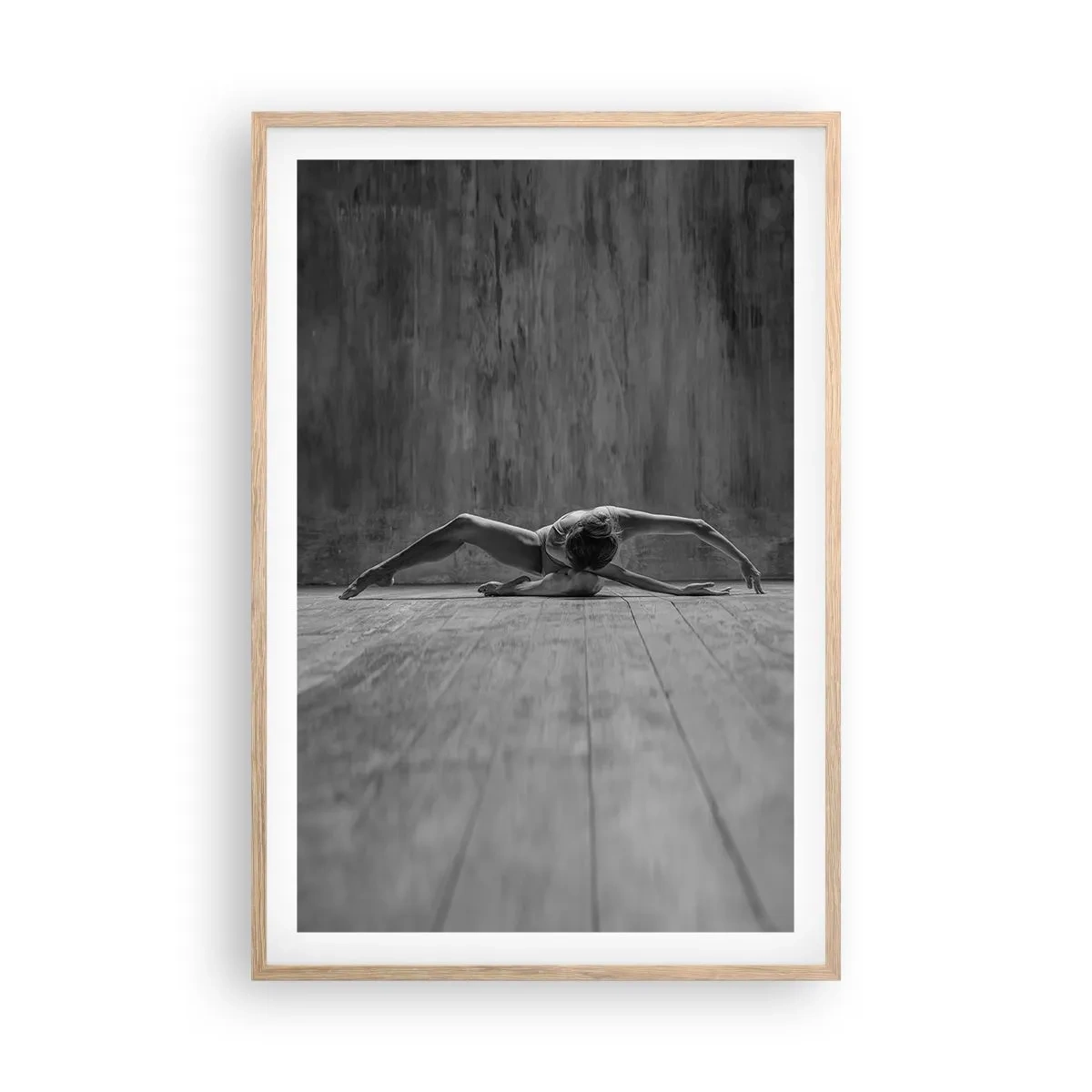 Een poster in een licht eiken lijst - Symmetrie gevonden - 61x91 cm