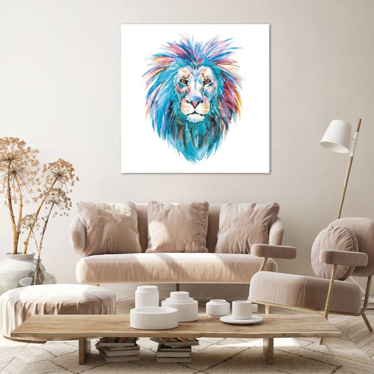 Schilderen op canvas - Een opwindende uitstraling - 50x50 cm