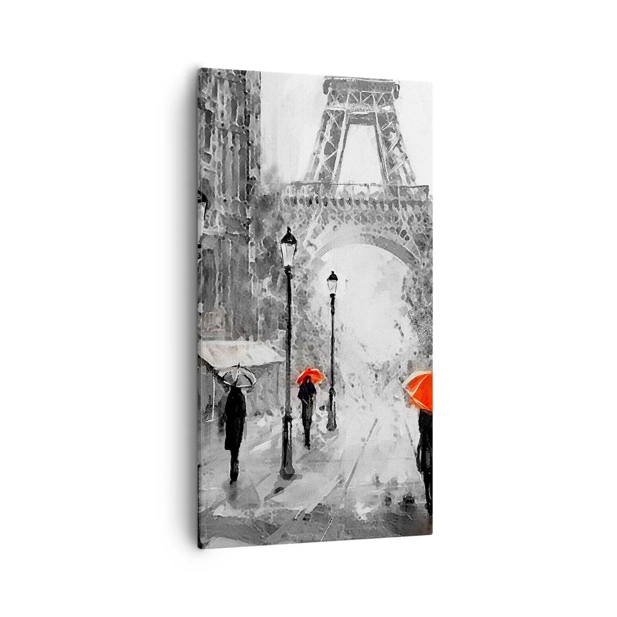 Schilderen op canvas - Alle wegen leiden naar haar - 55x100 cm