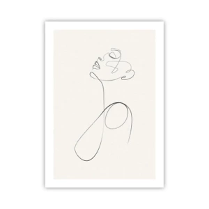 Poster - Loopt in dromen - 50x70 cm