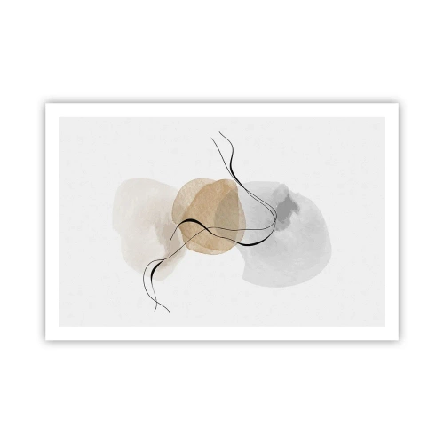 Poster - Lucht kralen - 91x61 cm