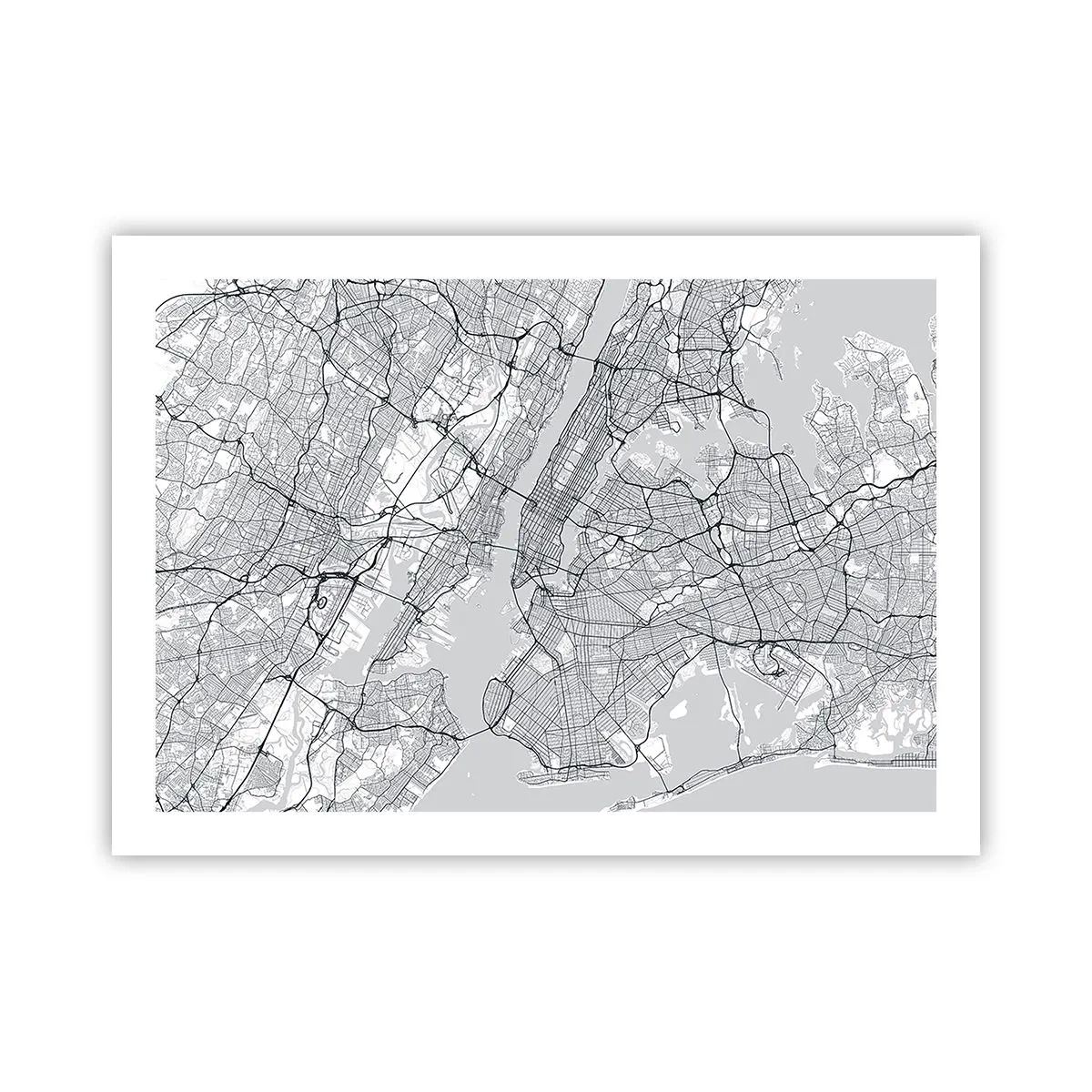Poster - De anatomie van een metropool - 70x50 cm