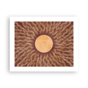 Poster - Zon icoon - 50x40 cm