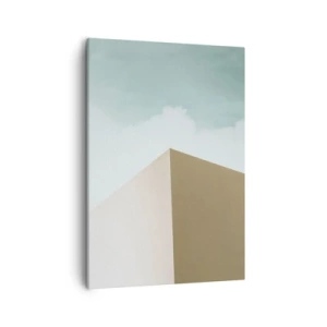 Schilderen op canvas - De geometrie van een zonnige zomer - 50x70 cm