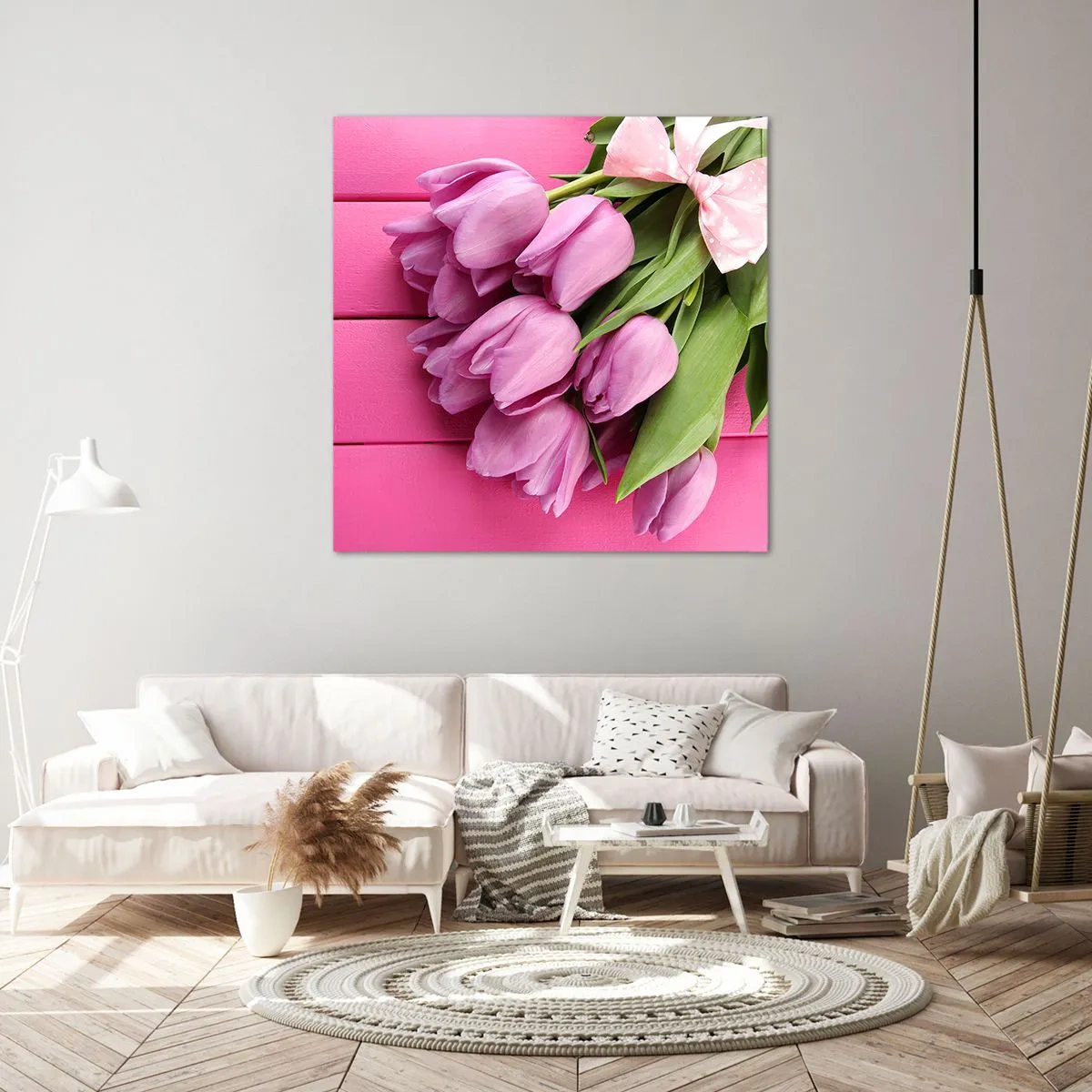 Schilderen op canvas - Enkel voor jou - 60x60 cm