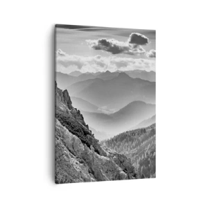 Schilderen op canvas - Tot aan de horizon - 50x70 cm