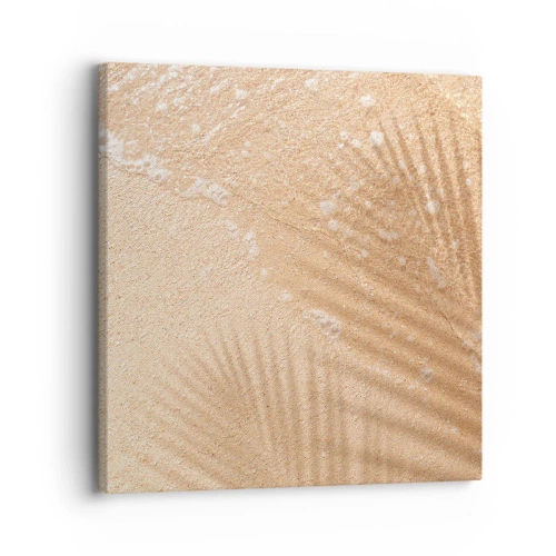 Schilderen op canvas - De schaduw van een hete zomer - 30x30 cm