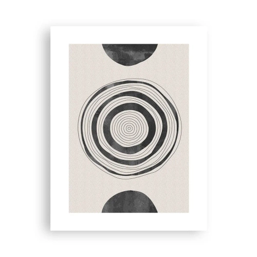 Poster - Wat belangrijk is, is wat er tussenin zit - 30x40 cm