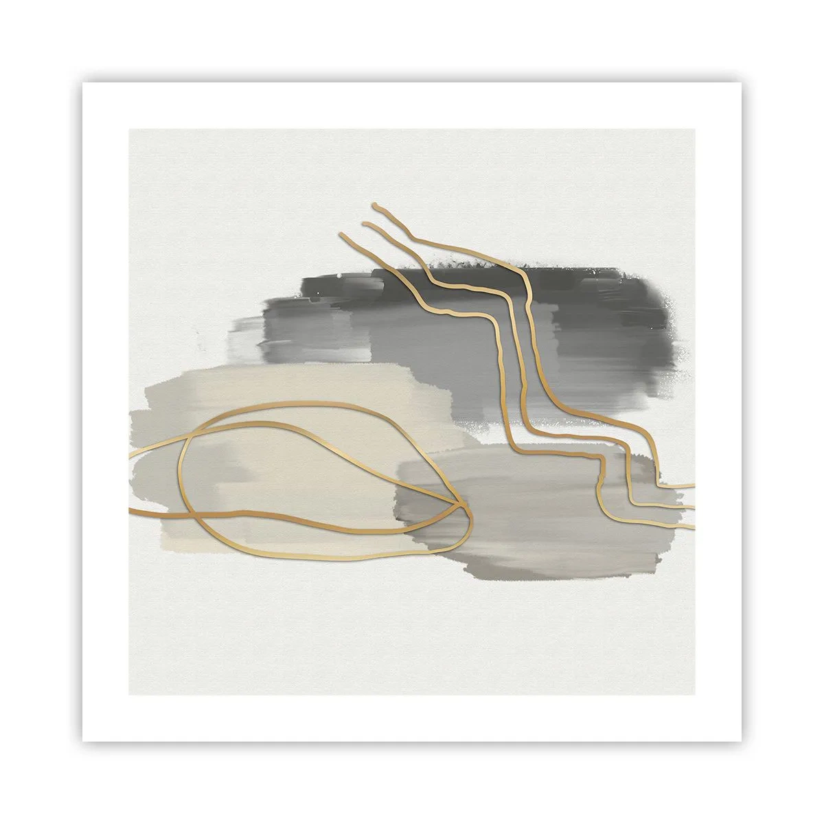 Poster - Duur en beweging - 50x50 cm