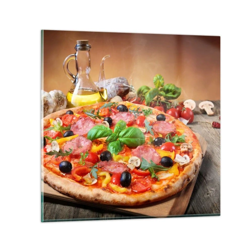 Schilderen op glas - Met echte Italiaanse smaak - 40x40 cm