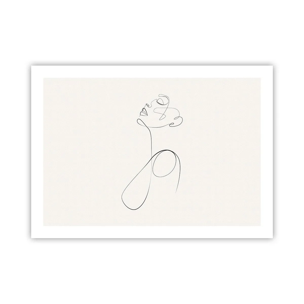 Poster - Loopt in dromen - 70x50 cm