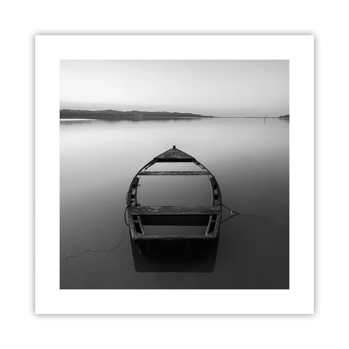 Poster - Verlangen en melancholie - 40x40 cm