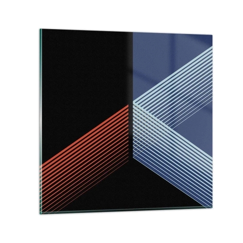 Schilderen op glas - Een eenvoudig verhaal - 30x30 cm