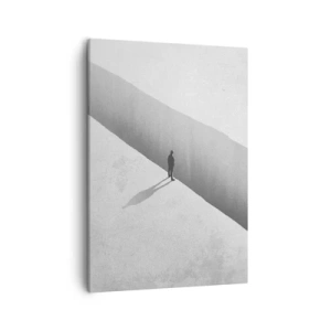 Schilderen op canvas - Een duidelijk doel - 50x70 cm